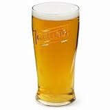 Carling Pint Glasses 20oz / 568ml (Box of 4) Original, Official and Genuine - Height 170mm