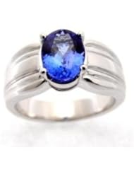 Tanzanite.com 14k White Gold Tanzanite Ring 2.00 TCW