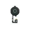 Iphone 4 Home Button Plastik-Part mit Flex Anschluss Schwarz