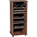 Solid Hardwood Audio Cabinet - Expresso
