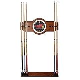 Illinois State University Wood and Mirror Wall Cue Rack