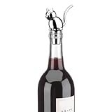 from Umbra Umbra Wine Bottle Stopper Gift - Cat Chrome