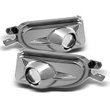 00-02 Mercedes Benz E-Class W210 Chrome Fog Lights (No Switch)
