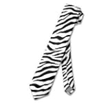 TopTie™ Unisex Zebra Animal Print Skinny Necktie Tie
