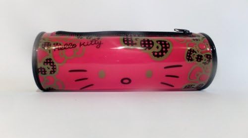 Hello Kitty Stationery Pouch [Face-disign , Dark Pink]