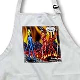 Londons Times Religion Heaven Hell Cartoons - Hell A Non-exclusive Club I Guess - Aprons