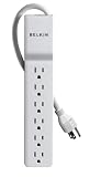 Belkin 6-Outlet Home/Office Surge Protector with 4 feet Cord