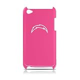NFL San Diego Chargers Varsity Jacket Hardshell Case for iPod Touch 4G, Pink, 4.4x2.4-Inch