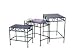 Three Pc Square Iron Nesting Tables