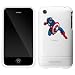 Captain America on inCase Slider Case iPhone 3G 3GS (White)