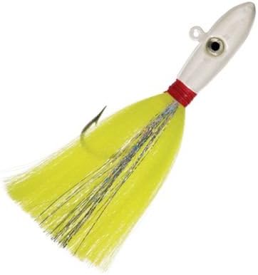 Offshore Angler G450-01-1 4.5 oz. Grouper Jigs - Chartreuse White Red