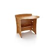 Legare PNAO-110 31 inch Peninsula- Carbonized Amber Finish