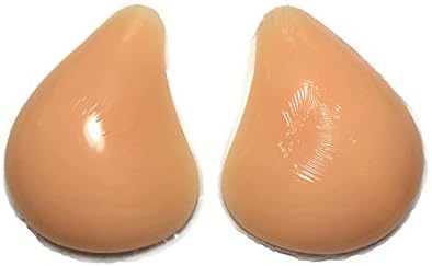 Zigzaglegance Spiral Silicone Breast Form for Men and Mastectomy (X-large, Nude)
