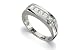 Mens Diamond Ring in Platinum