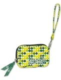 Zippered Pouch Basketball Yellow/Green Dot