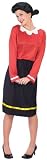  : Women's Olive Oyl Halloween Costume (Size:10-14)