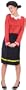 Olive Oyl Adult Costume