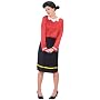 Ladies Olive Oyl Halloween Costume (Size: 2-8)