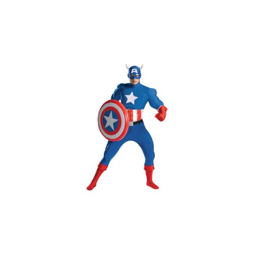  Captain America Adult Halloween Costume