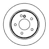 Produkt-Bild: 2 AUTEK Bremsscheiben hinten MERCEDES C230 C220D C250D C280 C200CDI C200D C180 C36AMG