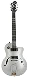 Hagstrom Deluxe-F Electric Guitar (Silver Sparkle Top)