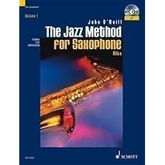 Jazz Method for Saxophone (with Audio CD) for Alto Saxes
