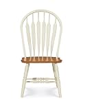 International Concepts 1C60-1206 Madison Park Windsor Dining Chair in Heritage Oak/Pearl