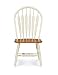 International Concepts 1C60-1206 Madison Park Windsor Dining Chair in Heritage Oak/Pearl