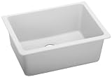 Elkay ELGU2522WH0 Gourmet E-Granite Undermount Sink, White