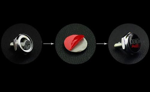 Harvard kid DIY Car Parts License Plate Frame Screw Bolt Caps Covers for Jaguar All Model