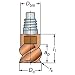 Sandvik Coromant Solid Carbide Indexable Milling Tool, 90 Degree Entering Angle, 4 Flutes