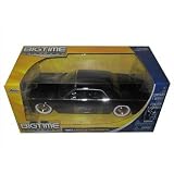 1963 Lincoln Continental Black With Baby Moon Wheels 1 24 by Jada 90607ARBK 