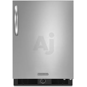KitchenAid Architect Series II KURS24RSBS 24 Under-Counter Stainless Steel Refrigerator... by 