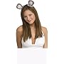 Mouse Ears on Clips Halloween Costume Accessory (B959)