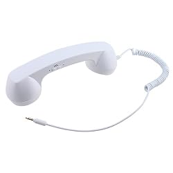 Retro Classic Telephone Handset (White) For HTC Android EVO Blackberry Samsung Galaxy S Droid