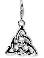 Amore La Vita Polished Trinity Knot Religious Charm
