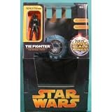 Star Wars Tie fighter with larger scale wings and tie pilot