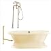 Wescott 72" Dual Tub with Floor Mount Faucet Wescott 72" Dual Tub with Floor Mount Faucet