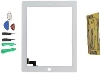 White Original ipad 2 touch screen glass digitizer replacement part