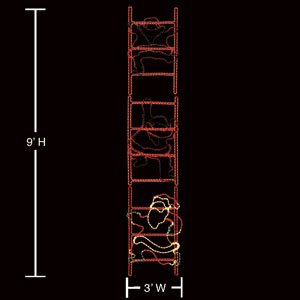 9\’ Santa Climbing Ladder