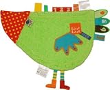 Label- label comforter Green bird