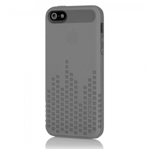 Incipio Frequency for iPhone 5 - Retail Packaging - Translucent Mercury Gray