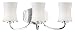 Eurofase 19406-015 Dorado 3-Light Bath Bar, Chrome