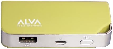 ALVA Mobile MJ-2200 Multi Juice Portable Battery Pack for Sony Erickson, Samsung, Nokia, Apple iPod/iPhone and other Micro USB Devices 200 mAh, Green