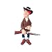 Plastoy - Calamite Jane from Lucky Luke 63111_s-1