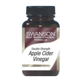 Swanson Diet Apple Cider Vinegar (200mg 120tab)