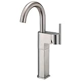 IMAGE OF Danze D201244BN Como Single Handle Vessel Sink Faucet in Brushed Nickel