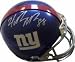 Hakeem Nicks Autographed New York Giants Replica Mini Football Helmet