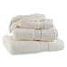 2 Pc Luxury Egyptian Cotton Combed Bath Towels Set Ivory Cream