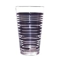 Fiesta Cobalt Stripe 16-ounce Glass Cooler